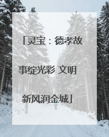 灵宝：德孝故事绽光彩 文明新风润金城