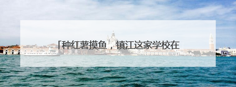 种红薯摸鱼，镇江这家学校在田间池畔见证学生快乐成长