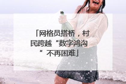 网格员搭桥，村民跨越“数字鸿沟”不再困难