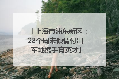 上海市浦东新区：28个周末倾情付出 军地携手育英才