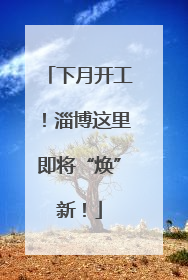 下月开工！淄博这里即将“焕”新！