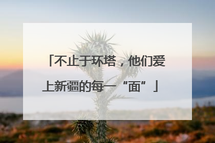 不止于环塔，他们爱上新疆的每一“面”