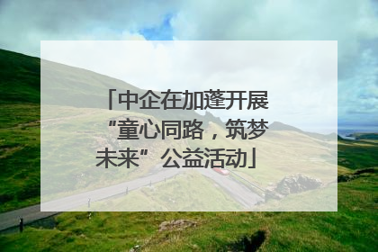中企在加蓬开展“童心同路，筑梦未来”公益活动