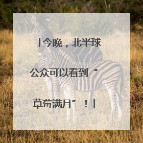 今晚，北半球公众可以看到“草莓满月”！