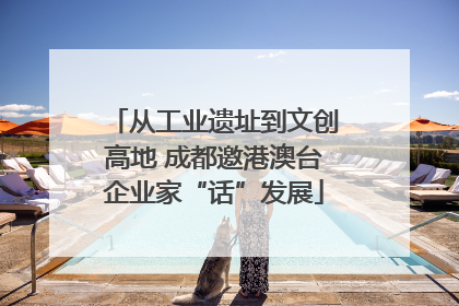 从工业遗址到文创高地 成都邀港澳台企业家“话”发展