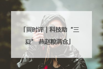 冀时评｜科技助“三夏” 燕赵粮满仓