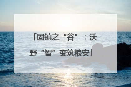 固镇之“谷”：沃野“智”变筑粮安