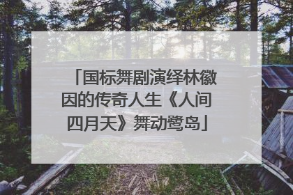 国标舞剧演绎林徽因的传奇人生《人间四月天》舞动鹭岛