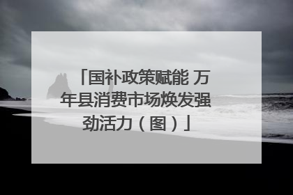 国补政策赋能 万年县消费市场焕发强劲活力（图）