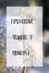 四川监狱：一笔藏蓝 千缕暖色