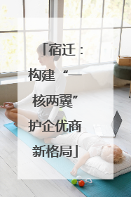 宿迁：构建“一核两翼”护企优商新格局