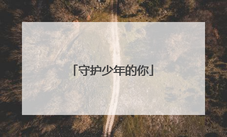 守护少年的你