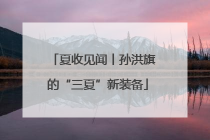 夏收见闻丨孙洪旗的“三夏”新装备