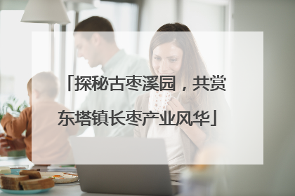 探秘古枣溪园，共赏东塔镇长枣产业风华