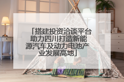 搭建投资洽谈平台 助力四川打造新能源汽车及动力电池产业发展高地
