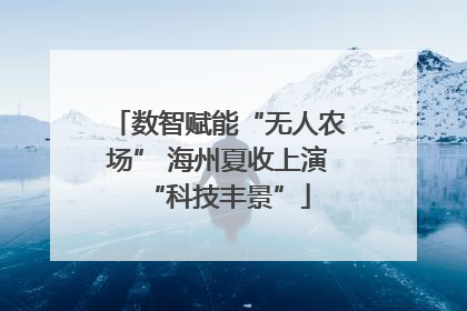 数智赋能“无人农场” 海州夏收上演“科技丰景”
