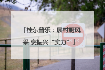 桂东普乐：展村厨风采 烹振兴“实力”