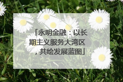永明金融：以长期主义服务大湾区，共绘发展蓝图