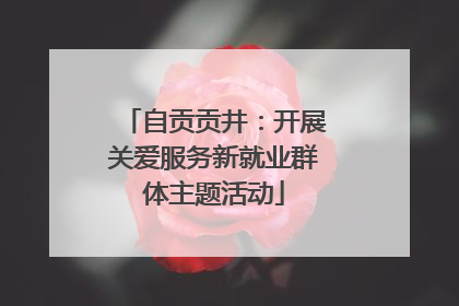 自贡贡井：开展关爱服务新就业群体主题活动