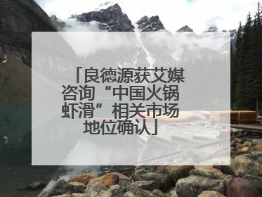 良德源获艾媒咨询“中国火锅虾滑”相关市场地位确认