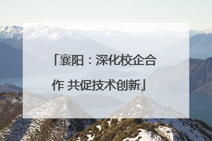 襄阳：深化校企合作 共促技术创新