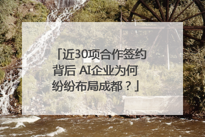 近30项合作签约背后 AI企业为何纷纷布局成都？