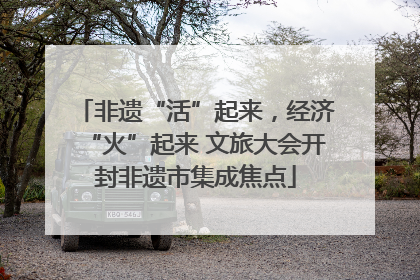 非遗“活”起来，经济“火”起来 文旅大会开封非遗市集成焦点