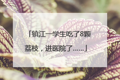 镇江一学生吃了8颗荔枝，进医院了……