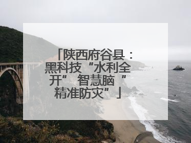 陕西府谷县：黑科技“水利全开” 智慧脑“精准防灾”