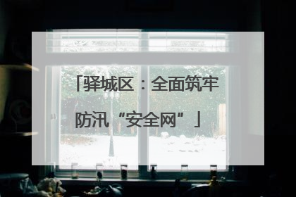 驿城区：全面筑牢防汛“安全网”