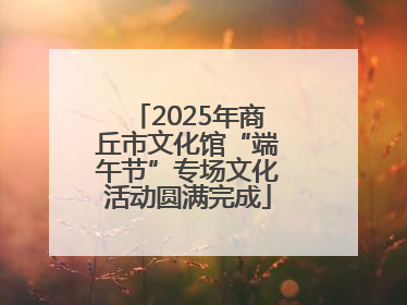2025年商丘市文化馆“端午节”专场文化活动圆满完成