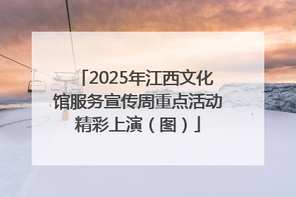2025年江西文化馆服务宣传周重点活动精彩上演（图）