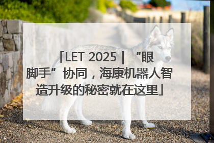 LET 2025｜“眼脚手”协同，海康机器人智造升级的秘密就在这里